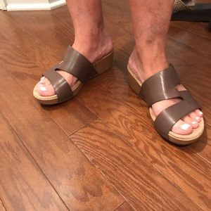 Dansko brown leather sandals